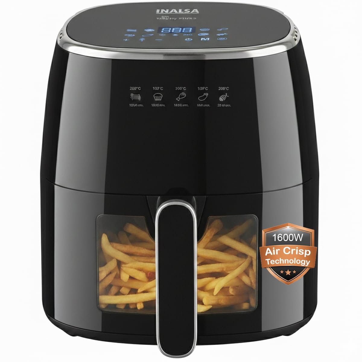 INALSA Tasty Fry DW5.5 Air Fryer 5.5L air fryer