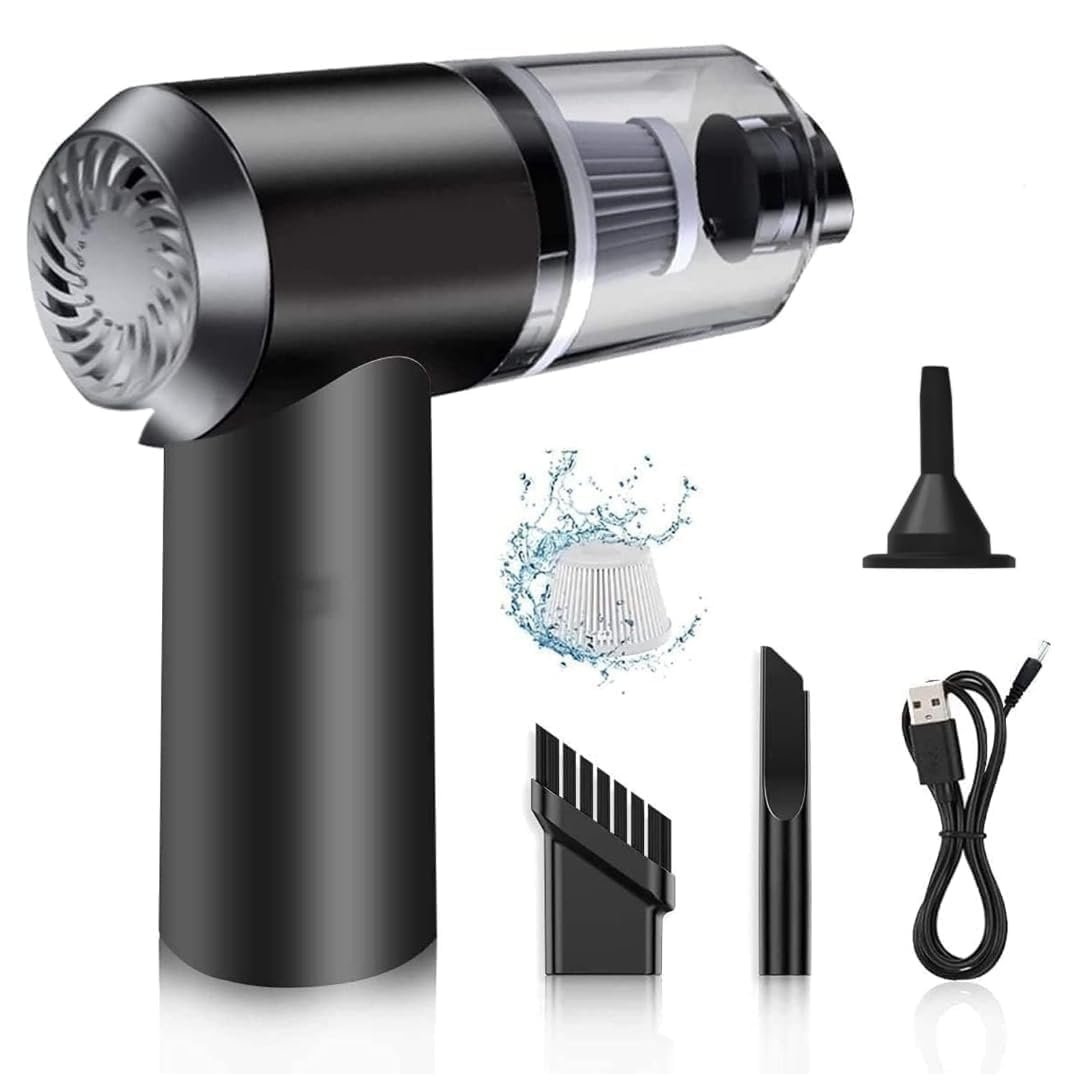 WELLUCK 2-in-1 Portable Mini Car Vacuum car vacuum cleaner