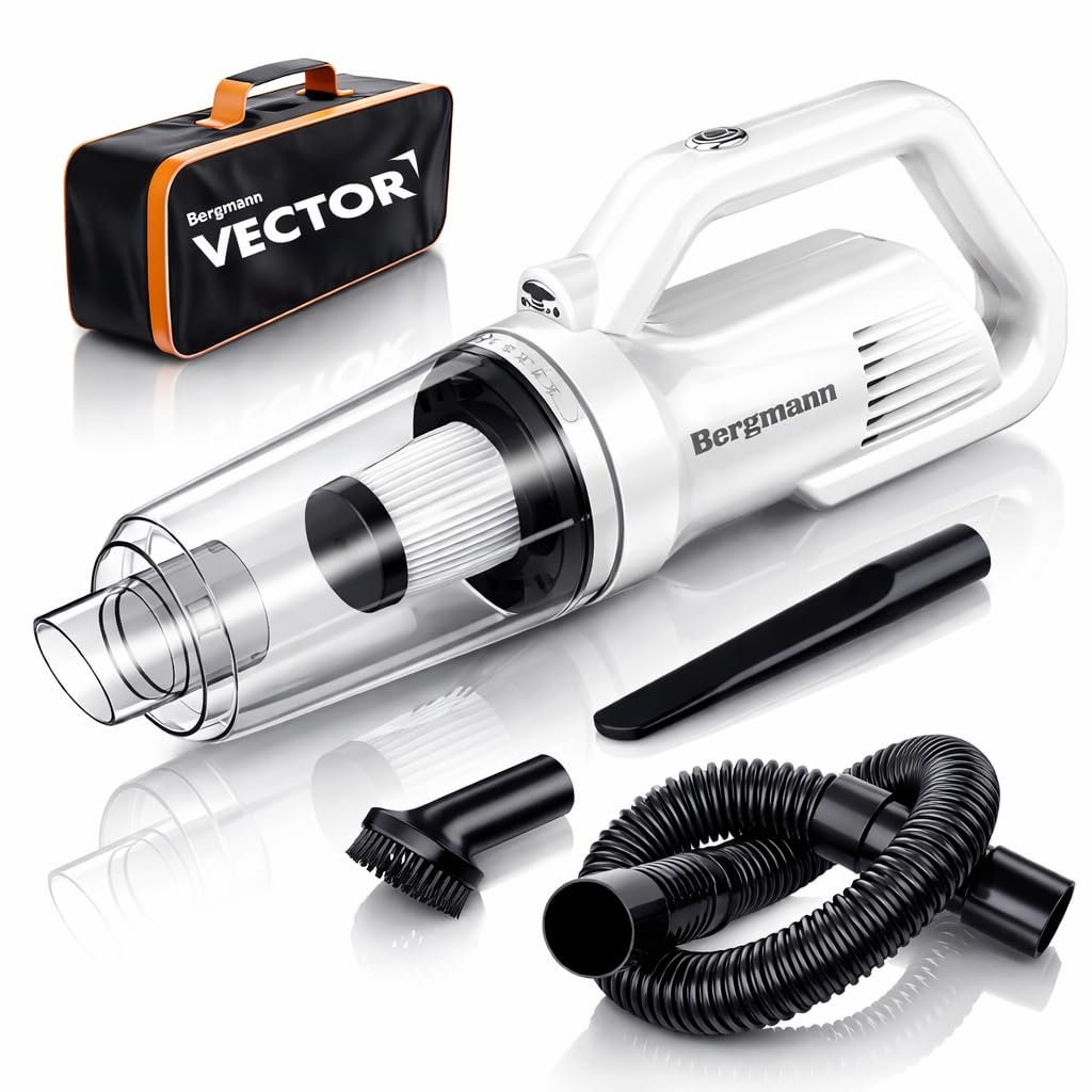 Bergmann Vector Cordless and Corded 2-in-1 car vacuum cleaner