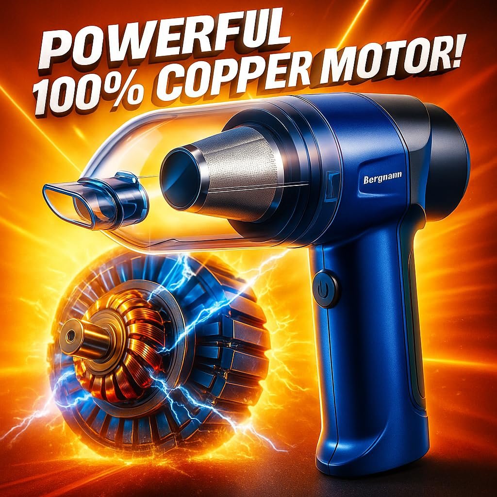 Bergmann Windsor Cordless 2in1 Vacuum Cleaner & Blower detail view