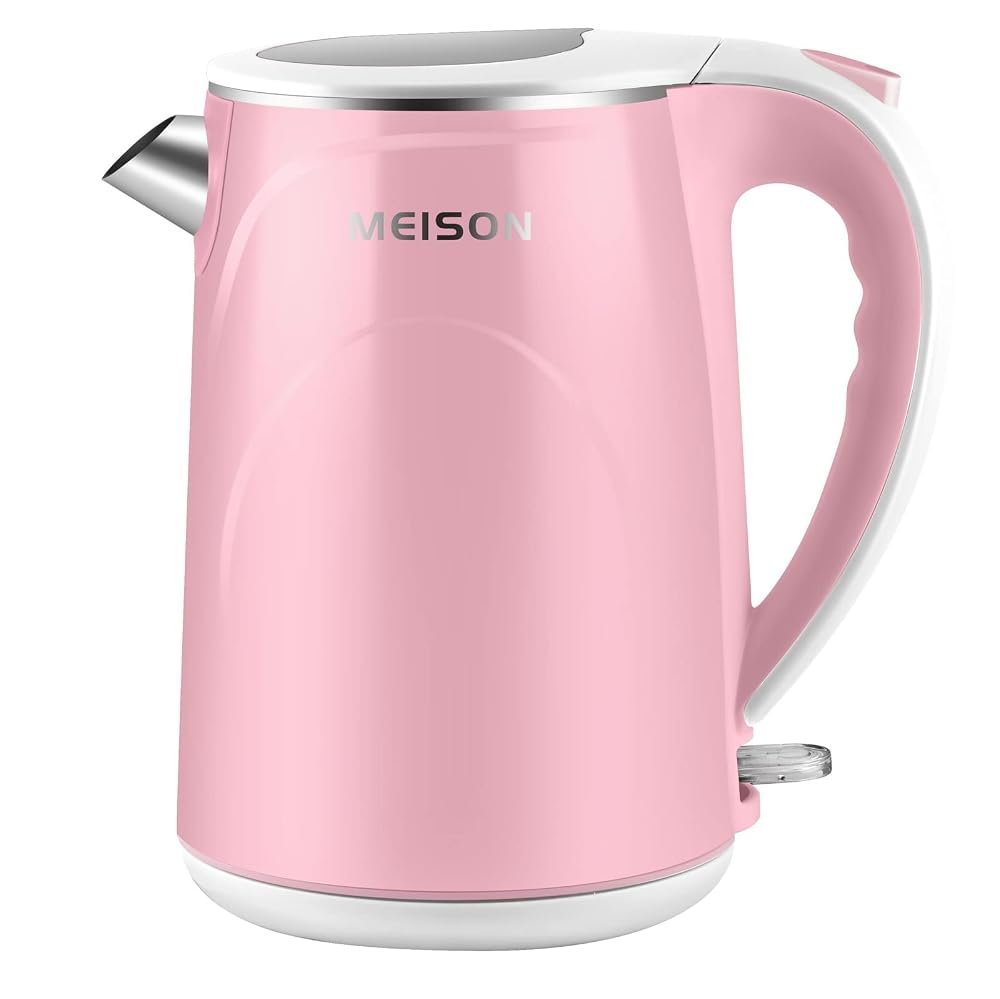 MEISON 1.5L double-wall stainless electric kettle
